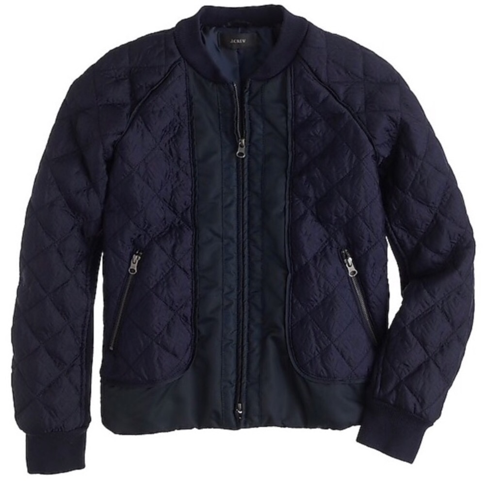 Like New JCrew Bomber - Picture 2 of 5